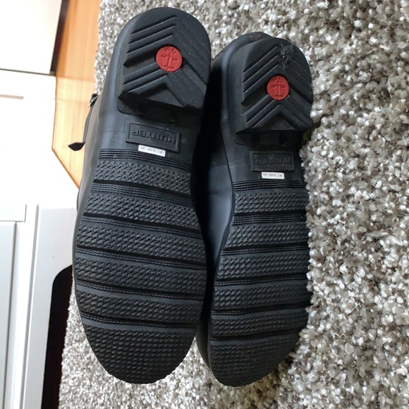 Black hunter rain boots - Picture 4 of 4